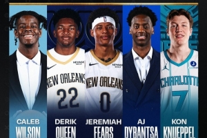 NBA公布总决“球员记者团”名单：状元大热迪班萨、克尼佩尔在列配图